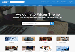 WordPress Pricerr Theme
