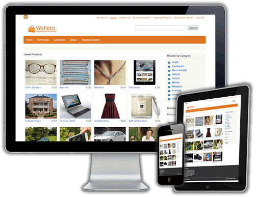 Walleto WordPress Marketplace Theme