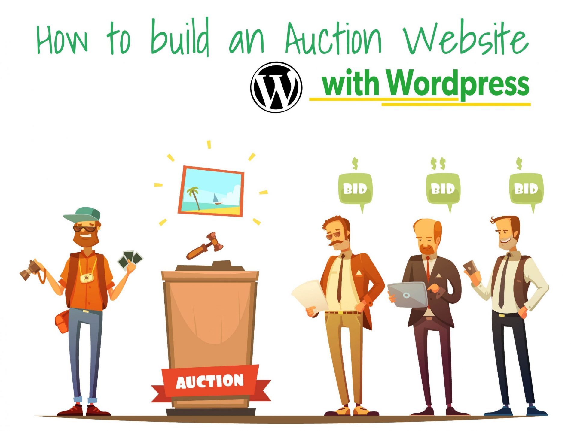wordpress auction website