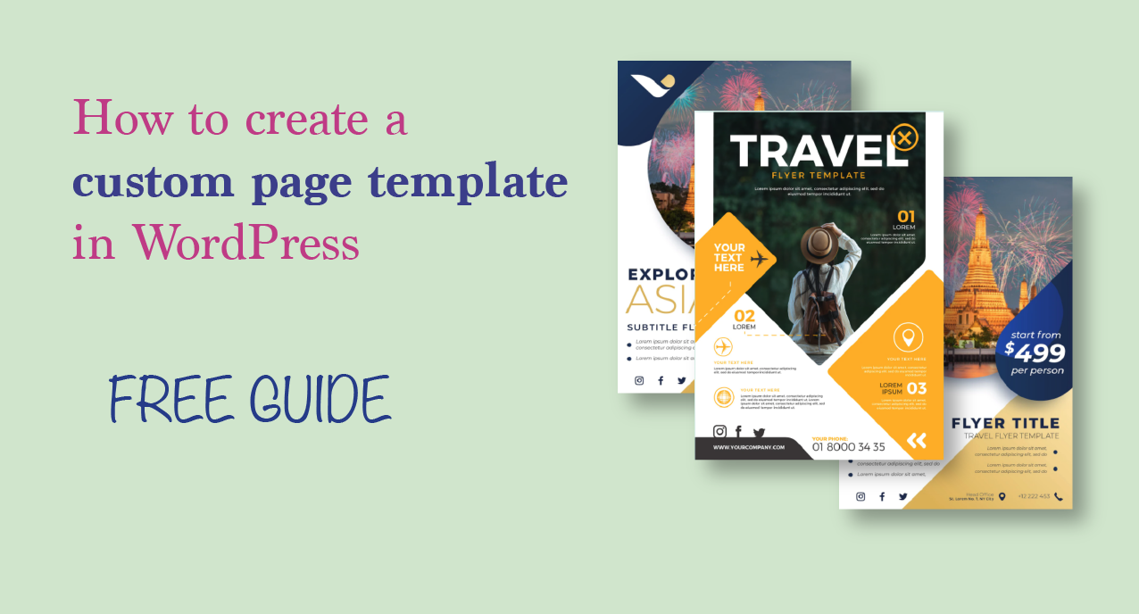 how-to-create-a-custom-page-template-in-wordpress-sitemile