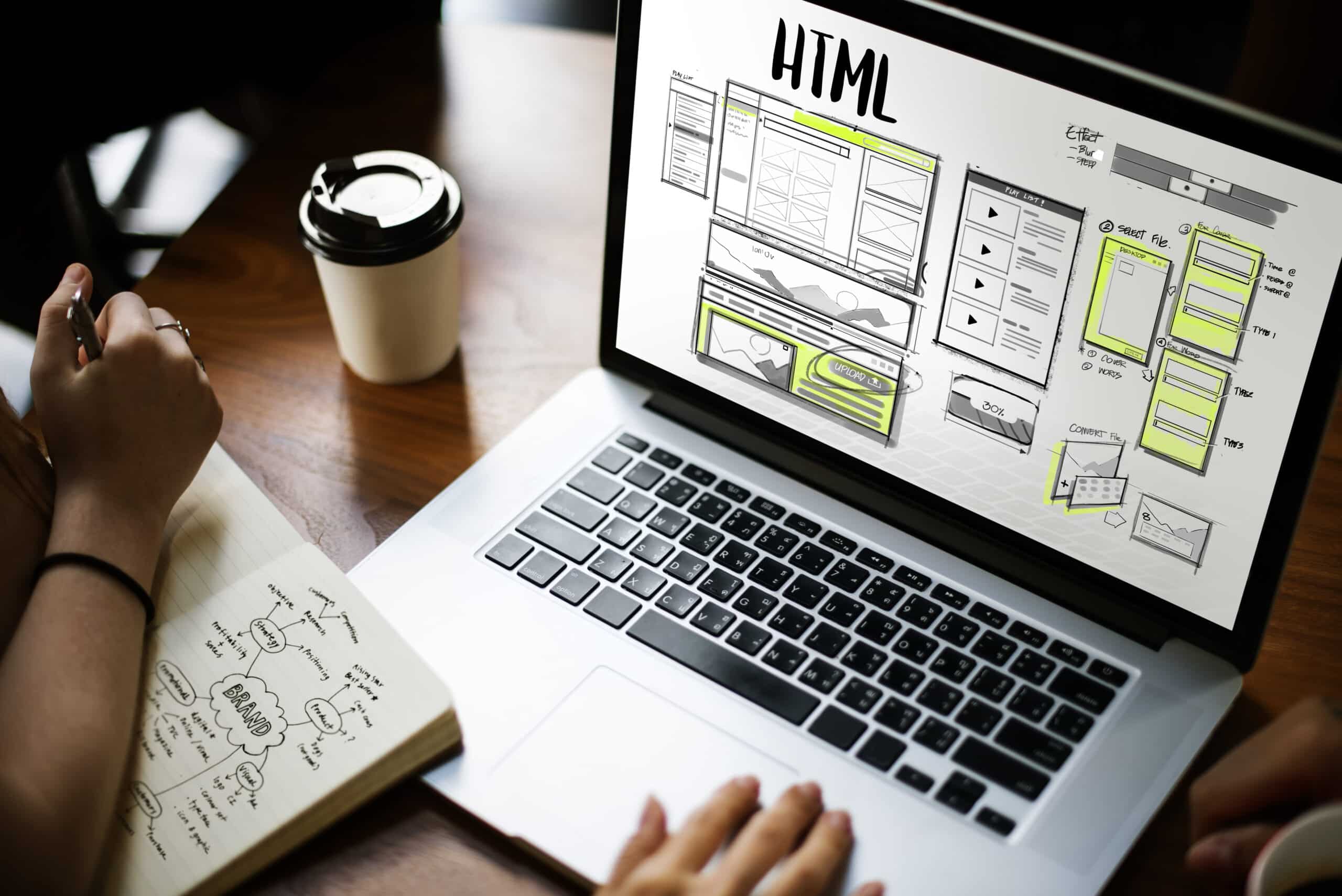 web designer coding design ux ui