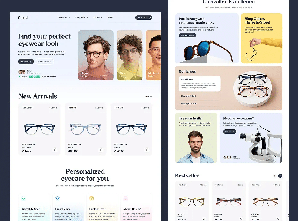 WooCommerce website development example
