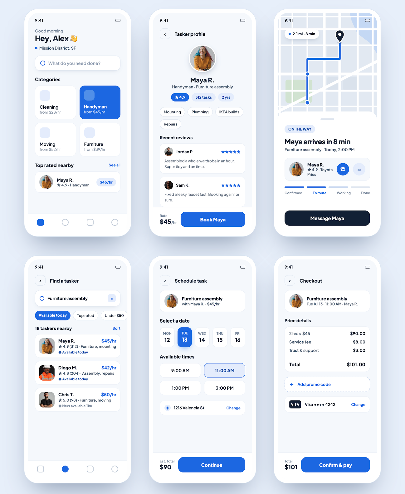 Handyman App Screenshot